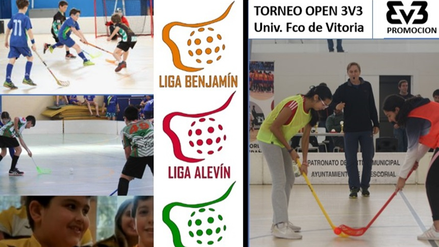 Fin de Semana de Floorball: Arrancaron Ligas Benjamín, Alevín e Infantil & Torneo 3v3 de Promoción
